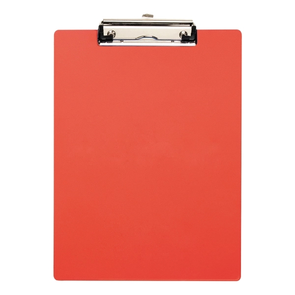 9" x 12" letter size polystyrene plastic clipboard with metal clip.... from ASI 62660 Innovation Line