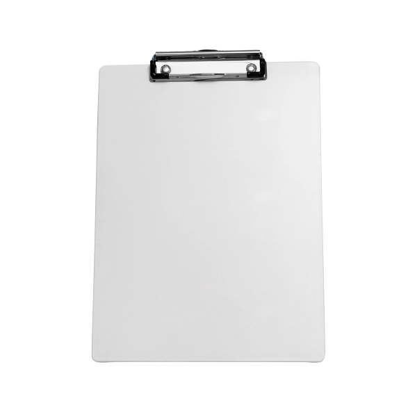 9" x 12" letter size polystyrene plastic clipboard with metal clip.... from ASI 62660 Innovation Line