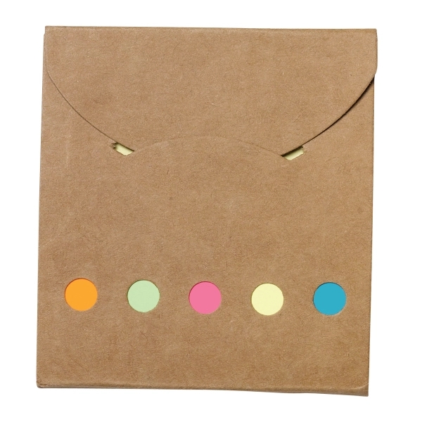 Booklet with recycled paper cover, 25 sticky notes and 25 each... from ASI 62660 Innovation Line