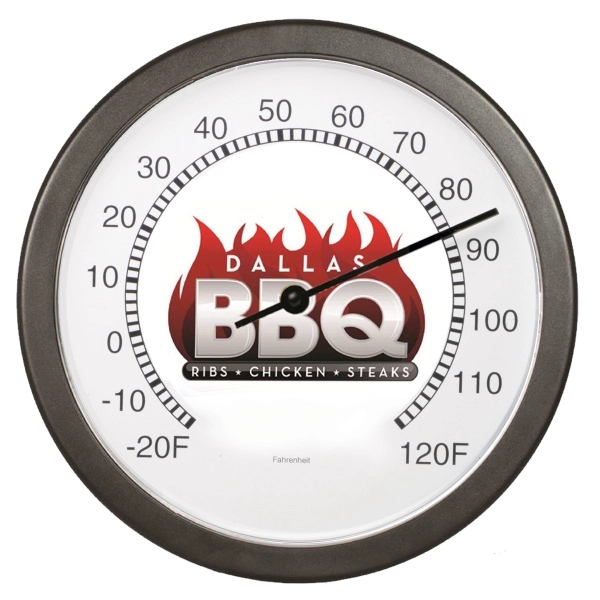 10" wall thermometer with large imprint area.... from ASI 62660 Innovation Line