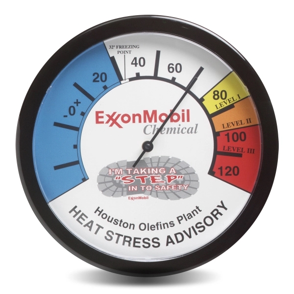 12" wall thermometer with a large imprint space.... from ASI 62660 Innovation Line