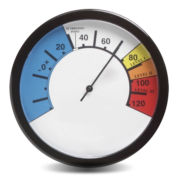 12" wall thermometer with a large imprint space.... from ASI 62660 Innovation Line