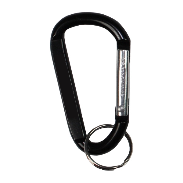 Metal carabiner with split ring.... from ASI 62660 Innovation Line