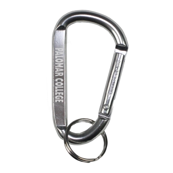 Metal carabiner with split ring.... from ASI 62660 Innovation Line