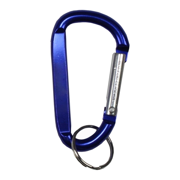 Metal carabiner with split ring.... from ASI 62660 Innovation Line