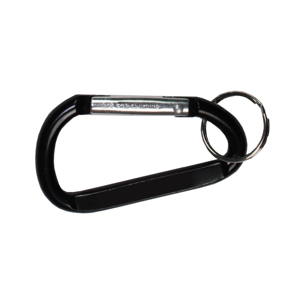 Metal carabiner with split ring.... from ASI 62660 Innovation Line