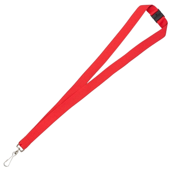 18" x 3/4" polyester lanyard with breakaway safety release buckle and... from ASI 62660 Innovation Line