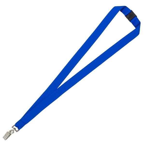 18" x 3/4" polyester lanyard with breakaway safety release buckle and... from ASI 62660 Innovation Line