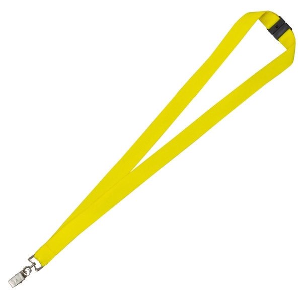 18" x 3/4" polyester lanyard with breakaway safety release buckle and... from ASI 62660 Innovation Line