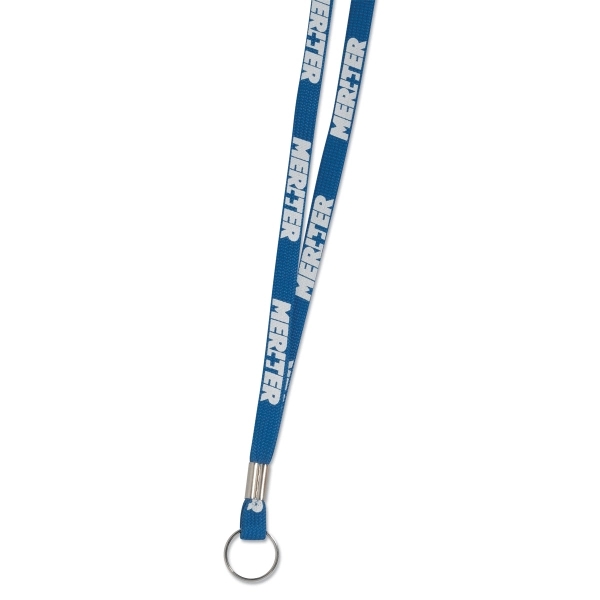 18" x 3/8" polyester lanyard with choice of attachment and silkscreen... from ASI 62660 Innovation Line
