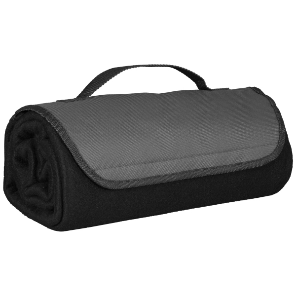 48" x 53" roll-up blanket made of 100% soft polyester fleece... from ASI 62660 Innovation Line