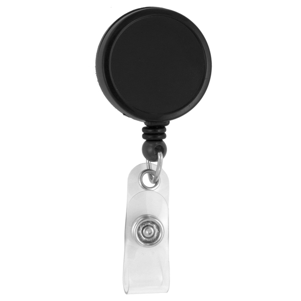 Customizable badge reel with metal slip clip backing and 30" cord... from ASI 62660 Innovation Line