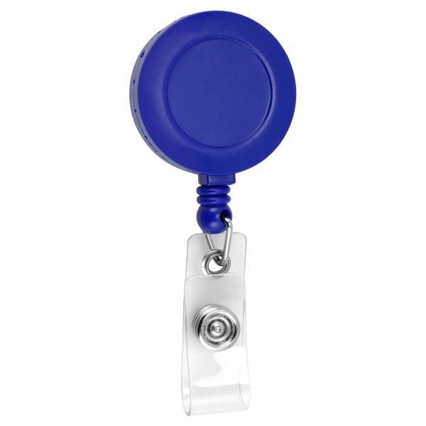Retractable 30" badge reel with metal slip clip backing.... from ASI 62660 Innovation Line