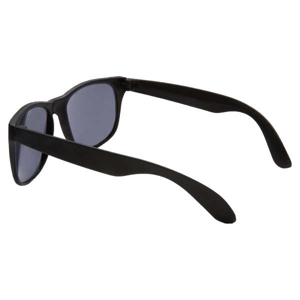 Adult sized sunglasses with black plastic frames and acrylic lenses.... from ASI 62660 Innovation Line