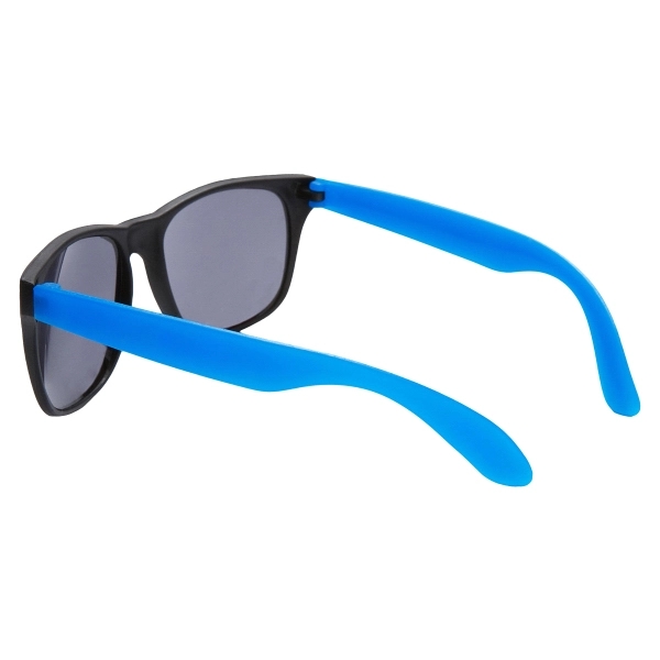 Adult sized sunglasses with black plastic frames and acrylic lenses.... from ASI 62660 Innovation Line