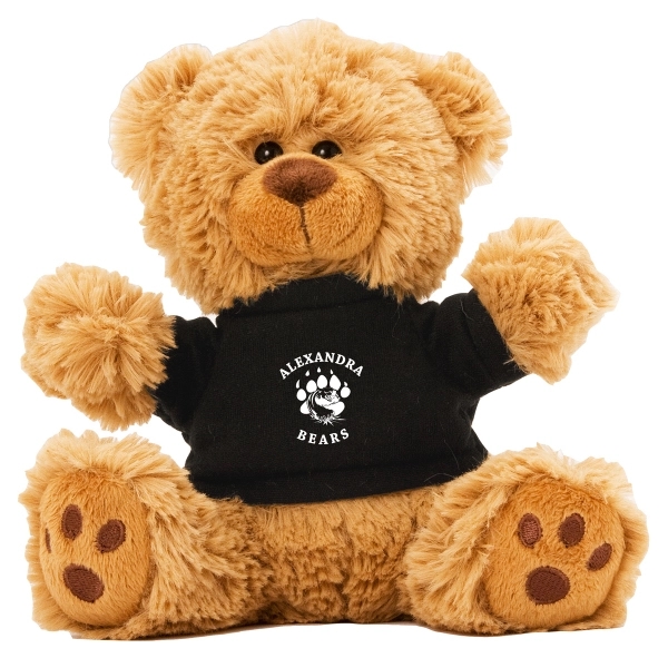 6" plush teddy bear with choice of t-shirt color.... from ASI 62660 Innovation Line