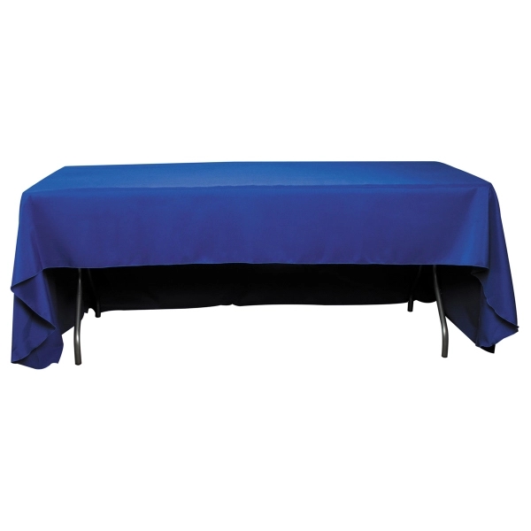 3-sided table cover made of polyester fabric; fits a 6 foot... from ASI 62660 Innovation Line