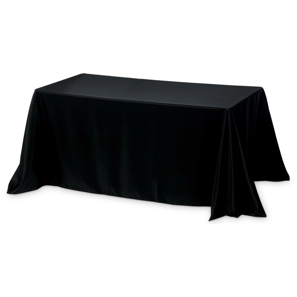 3-sided table cover made of polyester fabric; fits an 8 foot... from ASI 62660 Innovation Line