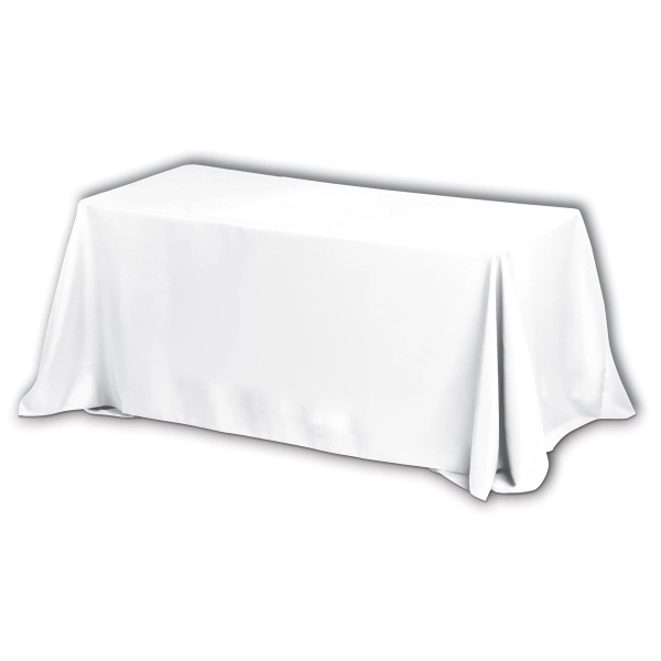 3-sided table cover made of polyester fabric; fits a 6 foot... from ASI 62660 Innovation Line