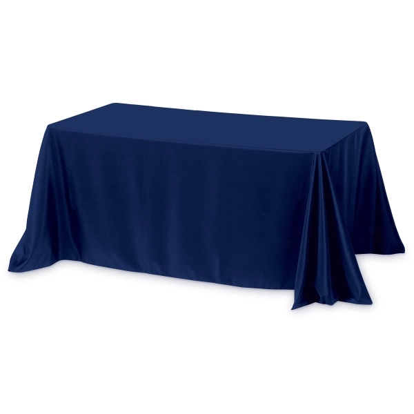 Throw-style, 4-sided table cover made of polyester fabric; fits a 6... from ASI 62660 Innovation Line