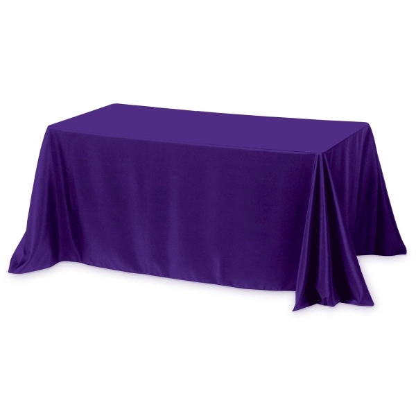 Throw-style, 4-sided table cover made of polyester fabric; fits a 6... from ASI 62660 Innovation Line