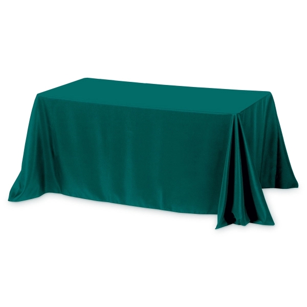Throw-style, 4-sided table cover made of polyester fabric; fits a 6... from ASI 62660 Innovation Line