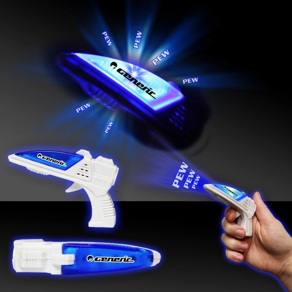 3.5" light-up LED mini space gun with sound... from ASI 42016 Brighter Promotions Inc / Chemical Light™