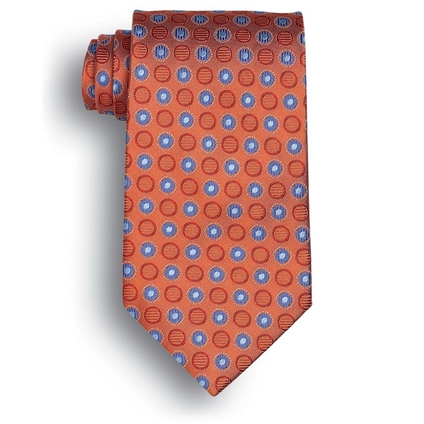 Orange Ellison Bay silk woven tie.... from ASI 98085 Wolfmark