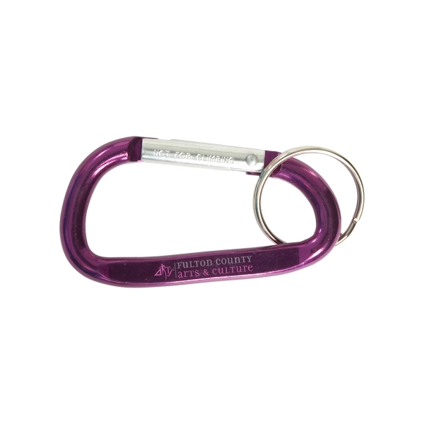 Small carabiner that measures 2 3/8" x 1 1/4"; offered in... from ASI 62190 Illini