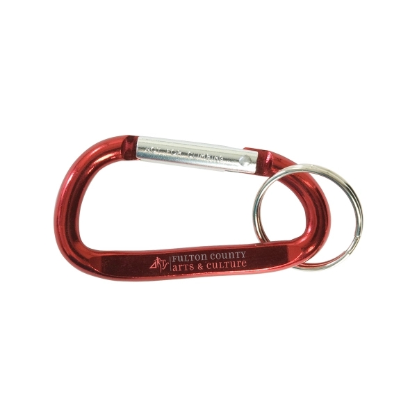 Small carabiner that measures 2 3/8" x 1 1/4"; offered in... from ASI 62190 Illini