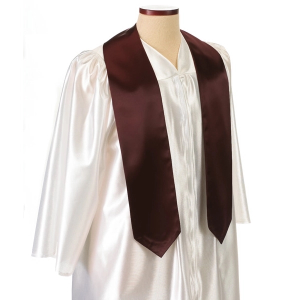 Maroon 72" bridal satin graduation sash.... from ASI 98085 Wolfmark