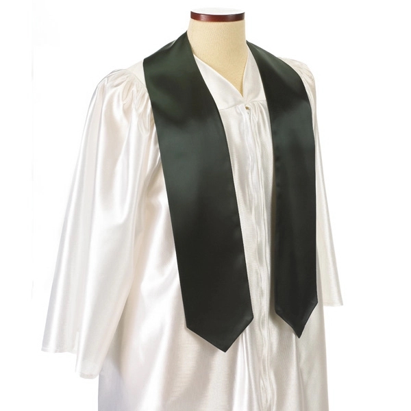 Hunter green 72" bridal satin graduation sash.... from ASI 98085 Wolfmark