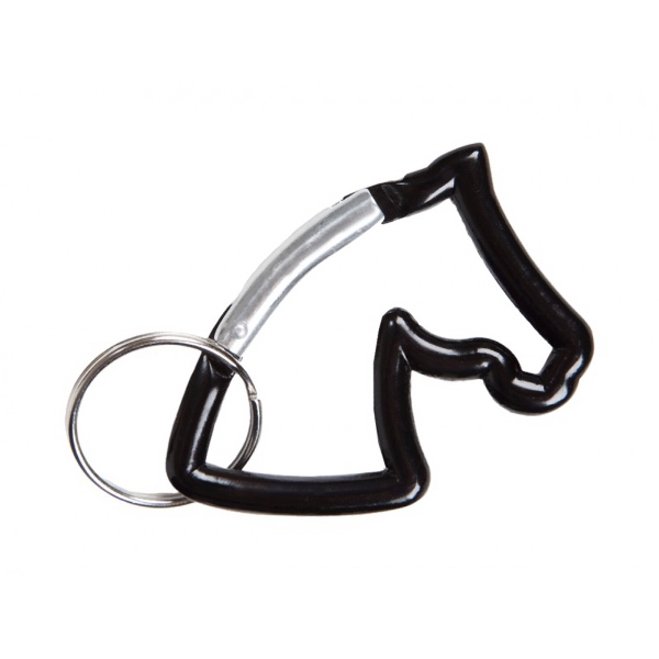 Horse head carabiner key chain.... from ASI 43442 ZZ DROPPED - High Caliber Line USA / High Caliber Line