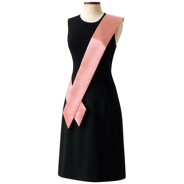 Salmon pink 70" bridal satin pageant sash.... from ASI 98085 Wolfmark