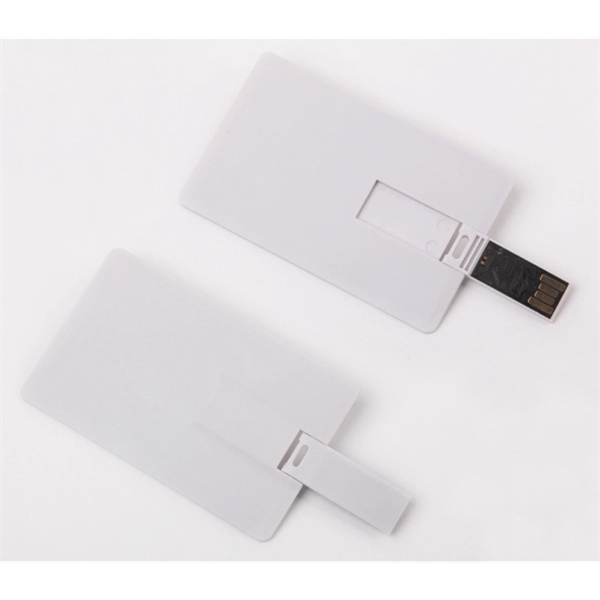 Plastic credit-card sized tag with pop-up Webkey connector with imprint option... from ASI 37218 Athena Promo (tm)