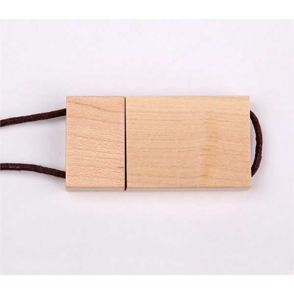 USB flash drive made of wood with multiple finishes, capacities, and... from ASI 37218 Athena Promo (tm)