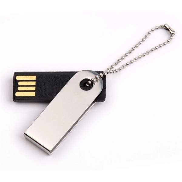 Mini metal swivel USB flash drive with a 2.0 high speed... from ASI 37218 Athena Promo (tm)