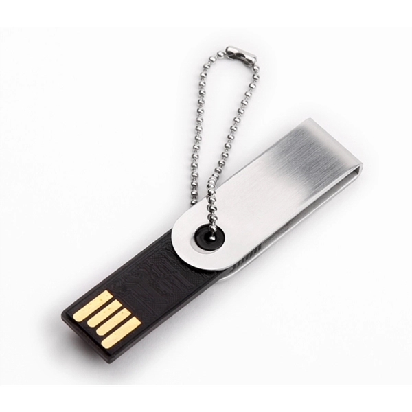 Mini metal swivel USB flash drive with a 2.0 high speed... from ASI 37218 Athena Promo (tm)