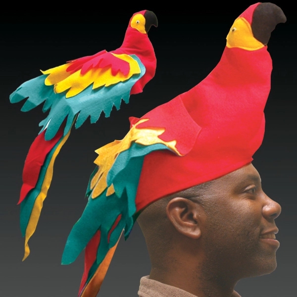 Novelty parrot hat.... from ASI 42016 Brighter Promotions Inc / Chemical Light™ Liquid Light