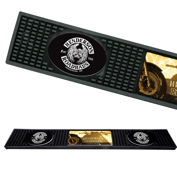 22.3" x 3.4" x 1.5cm silicone serving mat with full-color digital... from ASI 62677 iline PROMO (The Innovative Line) / iline PROMO (The Innovative Line)