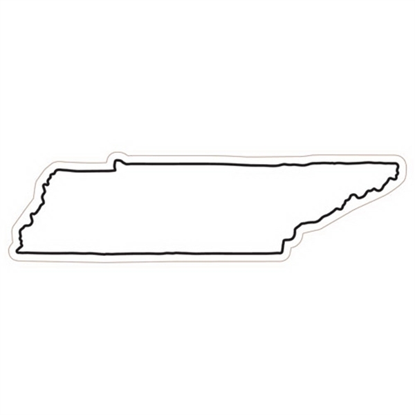 1.5" x 5.38" Tennessee state-shaped magnet with a four color imprint... from ASI 68507 The Magnet Group / Magnet LLC™