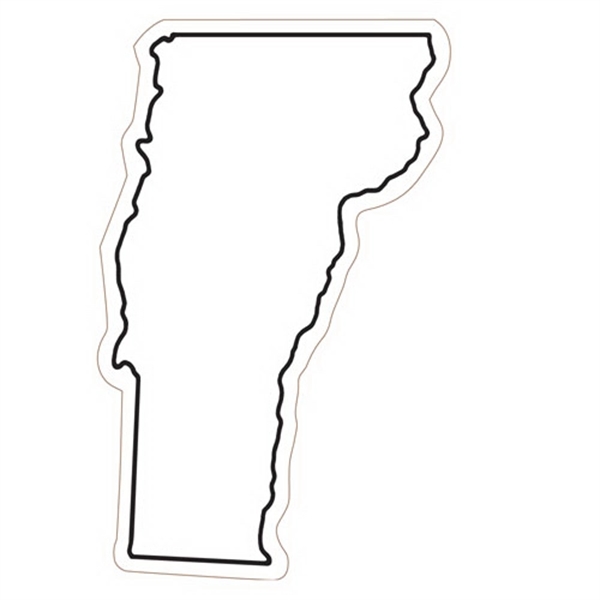 3.84" x 2.41" Vermont state-shaped magnet with a four color imprint... from ASI 68507 The Magnet Group / Magnet LLC™