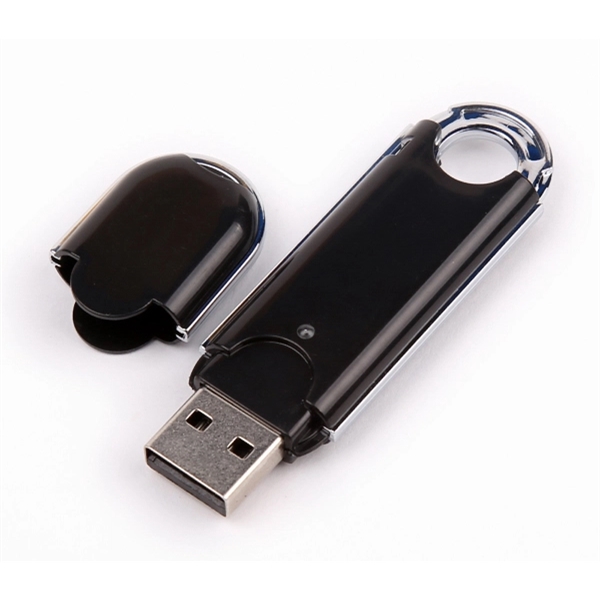 Rectangular LED USB Flash drive with curved edges, an LED indicator... from ASI 37218 Athena Promo (tm)