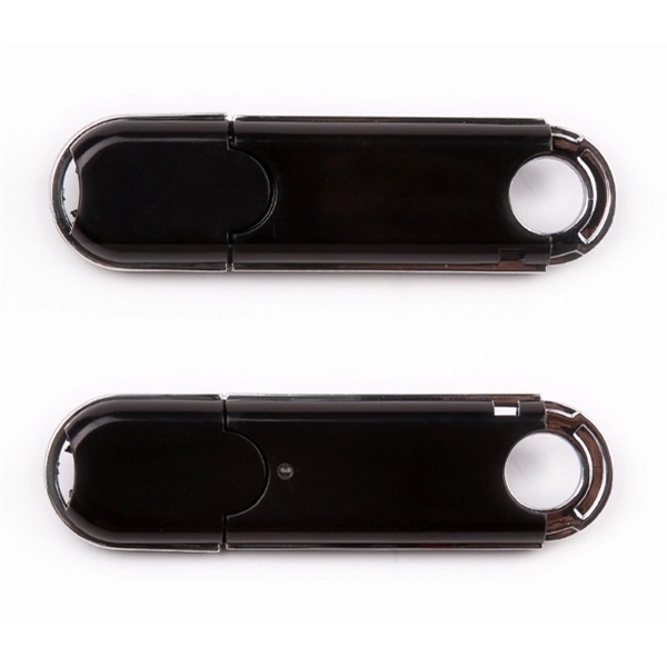 Rectangular LED USB Flash drive with curved edges, an LED indicator... from ASI 37218 Athena Promo (tm)