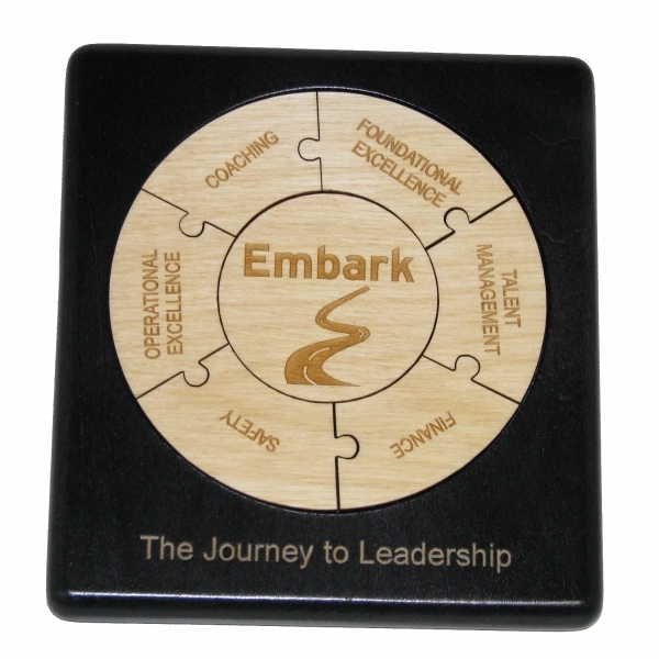 Laser cut jigsaw puzzle on solid wood base.... from ASI 88156 Solid Dimensions Inc / Solid Dimensions Line