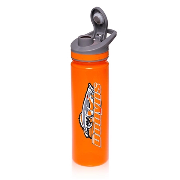 22 oz Flip Top Plastic Sports Bottles. 9.5" H x 2.6"... from ASI 39552 BEL Promo