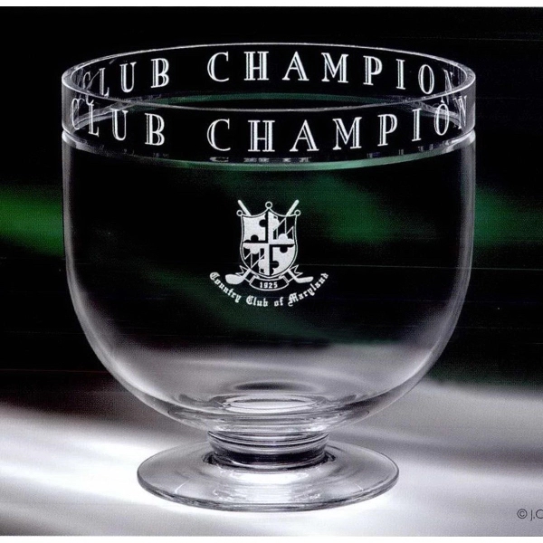 Museum award bowl made of hand-blown, hand-cut crystal with your inscription... from ASI 62985 J. Charles