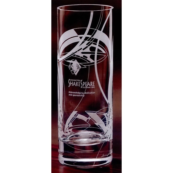 Gift boxed Sea Whisper crystal vase from our Frank Lloyd Wright... from ASI 62985 J. Charles