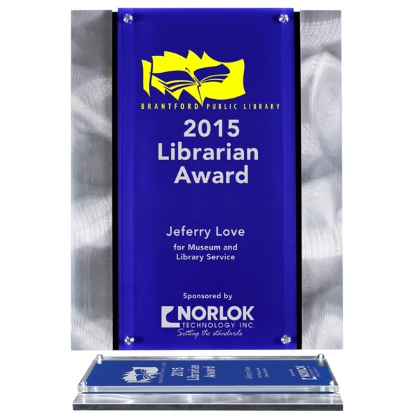 8" x 10" acrylic plaque with multiple customization options.... from ASI 62660 Innovation Line