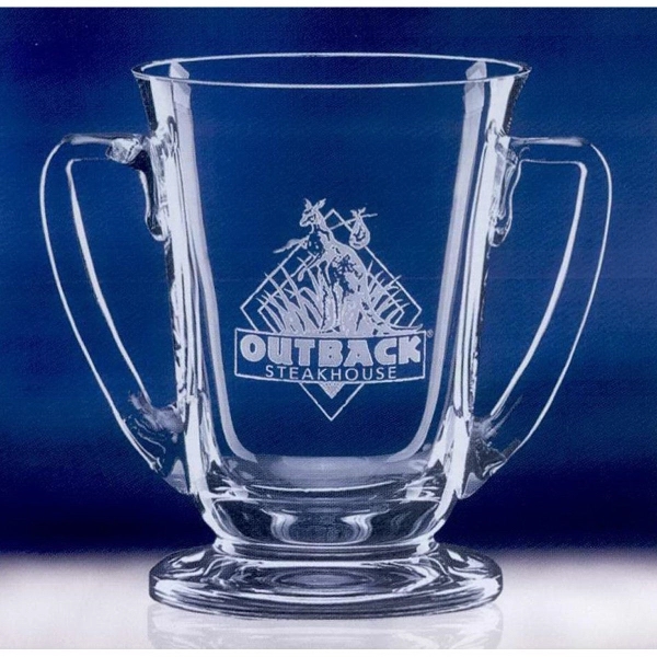 Regatta cup award made of crystal available in two sizes with... from ASI 62985 J. Charles